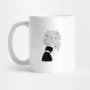 Floral Woman Mug